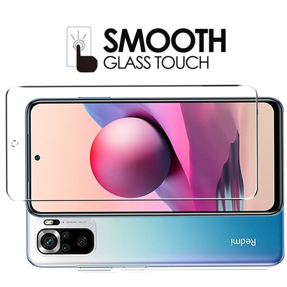 4in1 Gehard Glas Voor Xiaomi Redmi Note 10 10S Global Screen Protector Camera Lens Beschermende Film Voor Redmi Note 10 Pro Glas