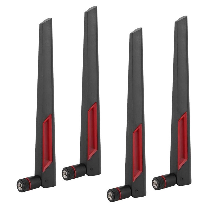 4 stk 2.4g/5g wifi antenne sma intern adapter til asus  ac68u ac88u ac66u 8 dbi trådløs lan / wi-fi router adapter: Default Title