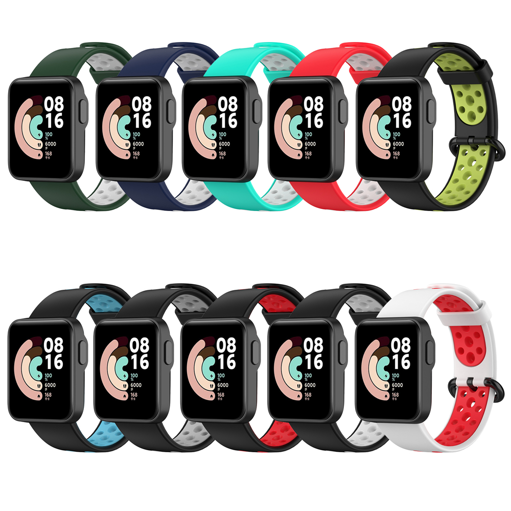 Pasek do zegarka dla XiaoMi Mi Watch Lite pasek do smartwatcha wymienne opaski na rękę dla Redmi Watch Lite oddychająca bransoletka Correa