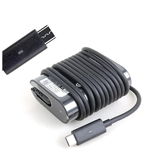 Usb-tyyppi -c 20v 1.5a 30w kannettavan tietokoneen tablet-laturi verkkovirtasovitin dell xps:lle 12 9250/ xps 13 9365/ leveysaste 11 5000 sarja 5175
