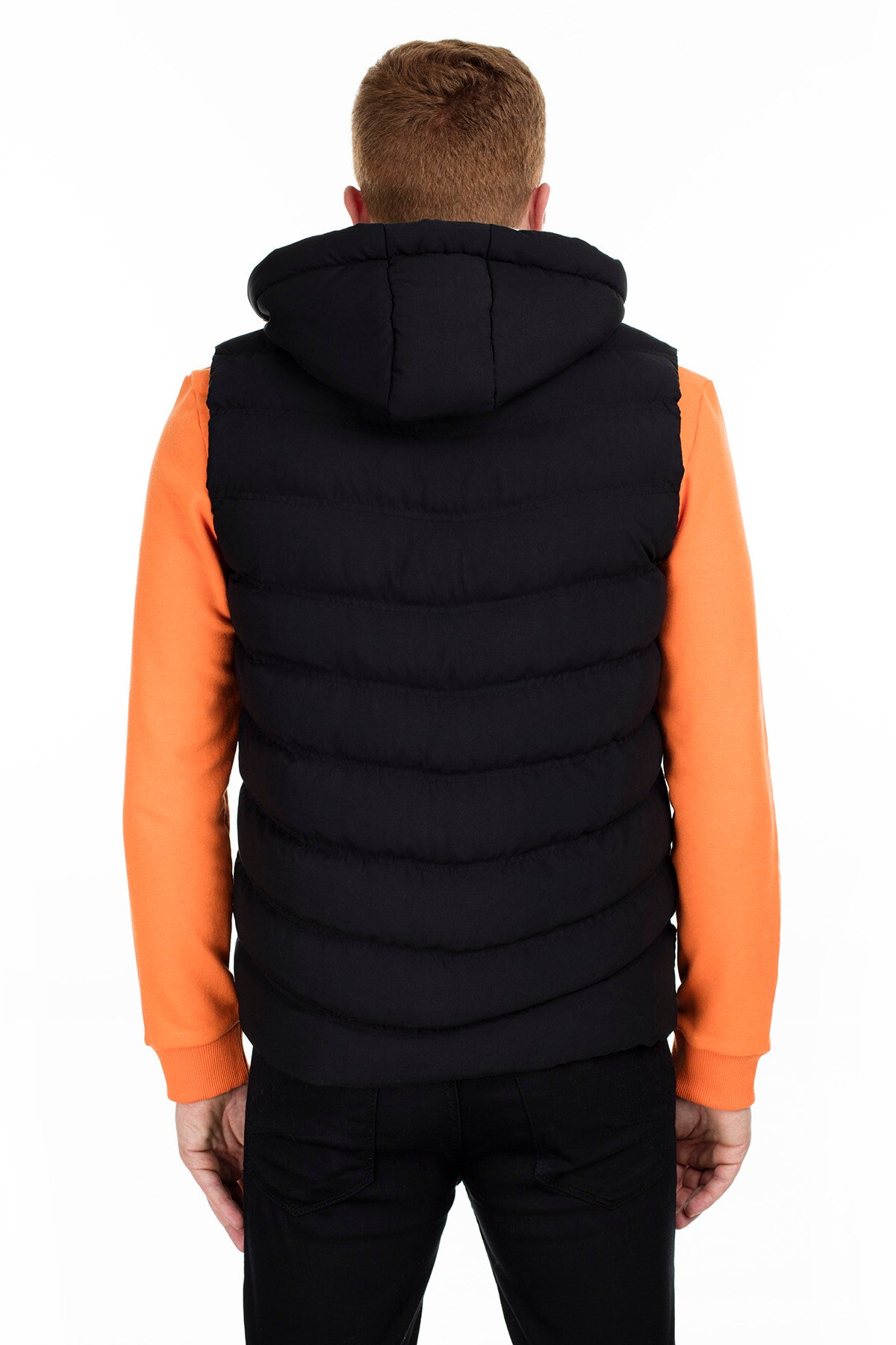 Buratti veste cintrée à capuche homme gilet 55619 K5618
