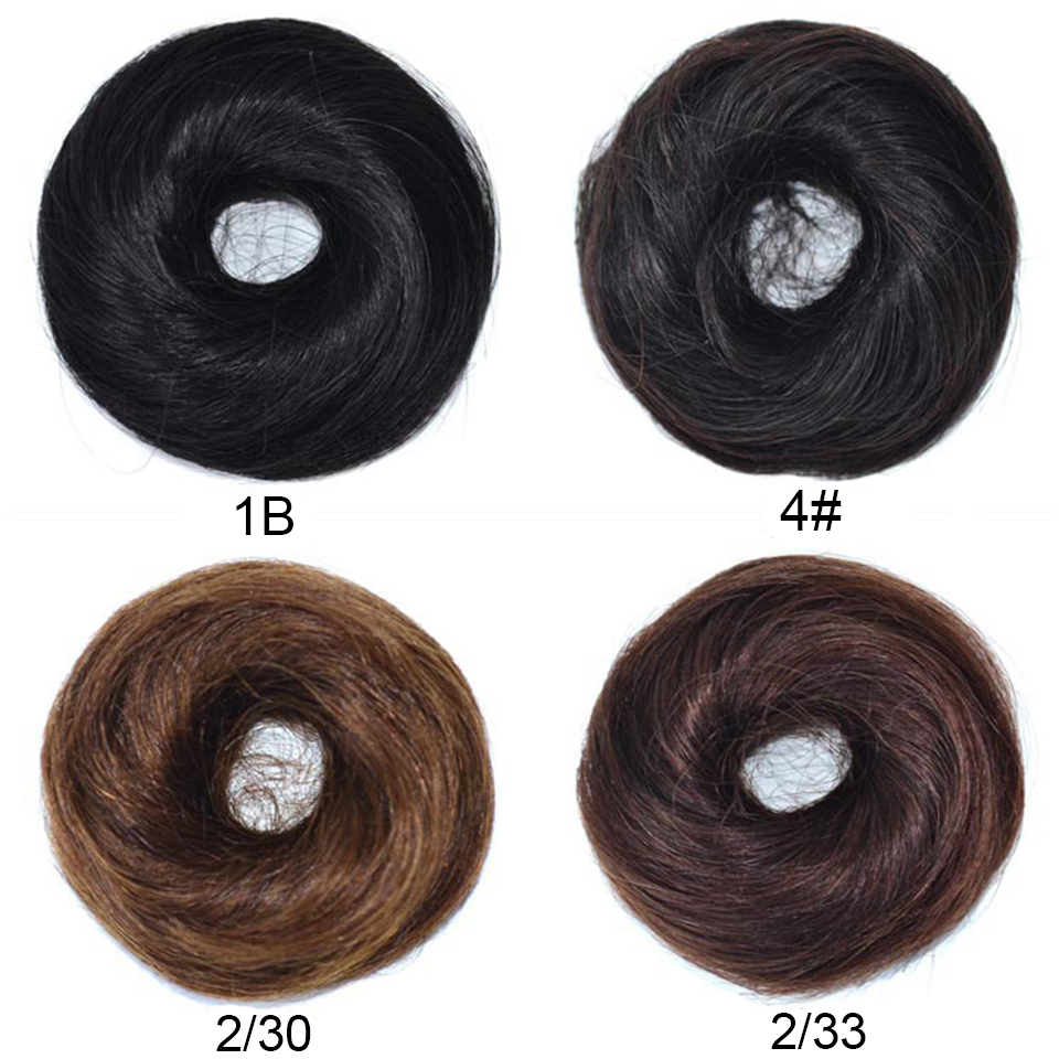 Sylhair Women's Hair Buns Synthetic Hair Curly Chignon Messy Bun Hair Messy Buns Updo Roller Hairpiece For Women