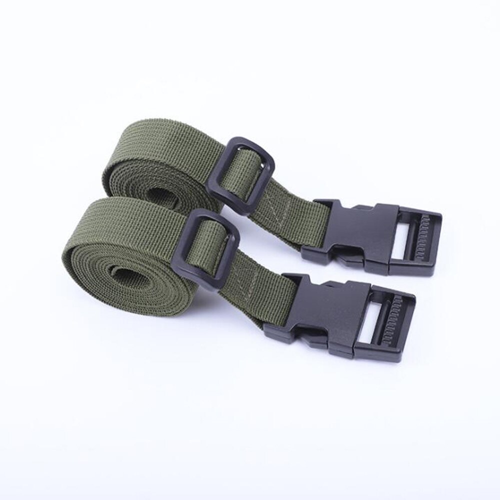 Useful Outdoor Bundled Strap Nylon Backpack Luggage Bag Lashing Strap Strong Buckle Rope traveling hiking Camping Accessories