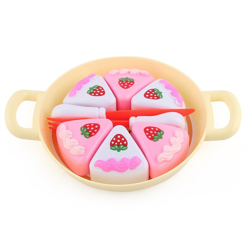 Best selling house cake pizza cutlery kitchen toys various fruits and vegetables Western food combination simulation food