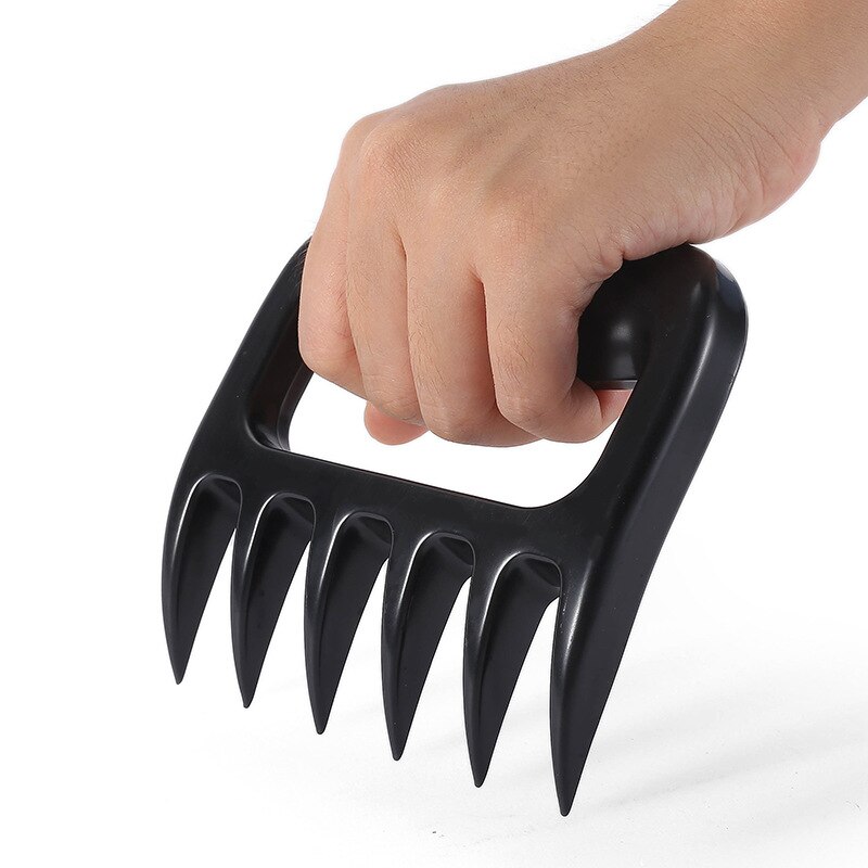 Séparateur de viande en acier inoxydable, fourchette de barbecue, griffe d'ours, poignée de cuisine, trancheur de viande