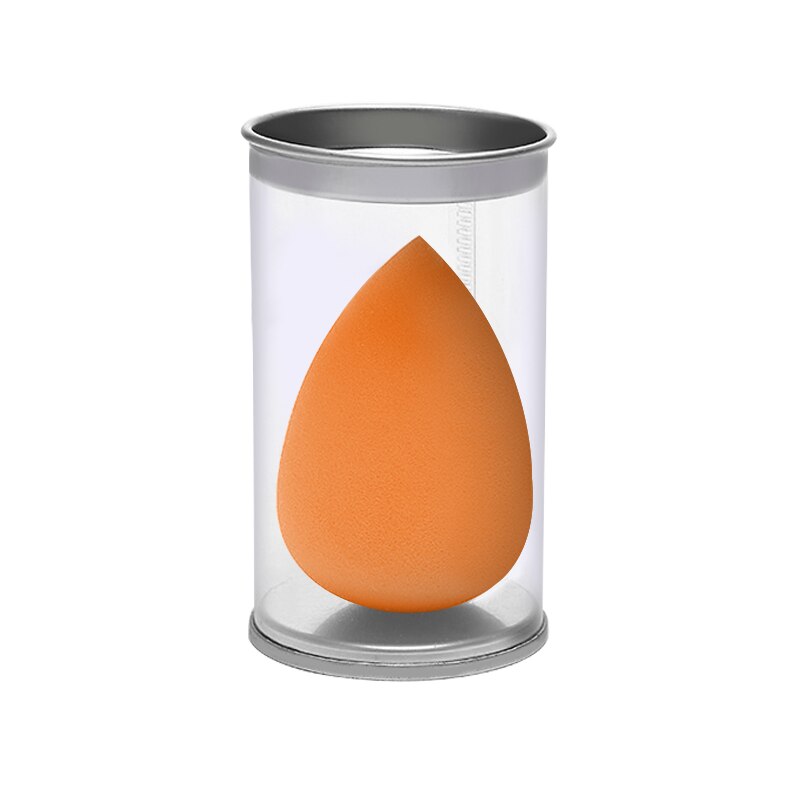 Borla cosmética para base de maquillaje, esponja hidrofílica en forma de gota de agua, no esponja de látex, herramienta de maquillaje de belleza para uso Dual en seco y mojado 1 ud.