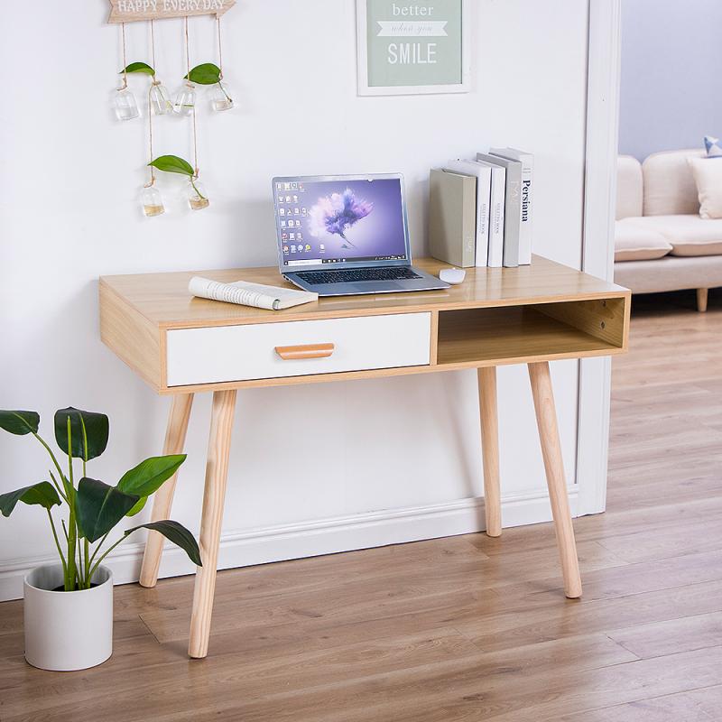 Opvouwbare eettafel vierkant massief MDF 4 personen thuiskantoor studie