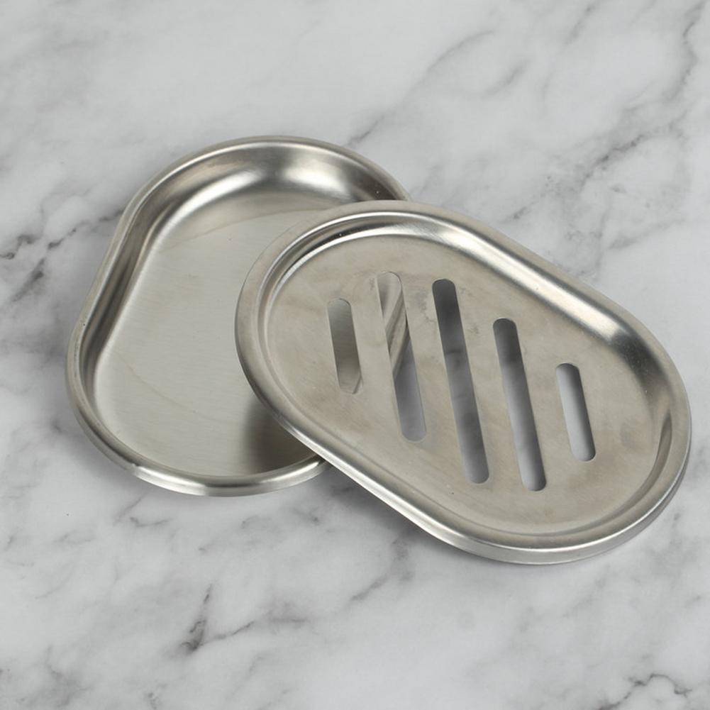 Rvs Zeepbakje Metalen Zeephouder Voor Aanrecht Bad S Stevig En Kan Houden Uw Zeep Of Spons voor Een Lange Tijd