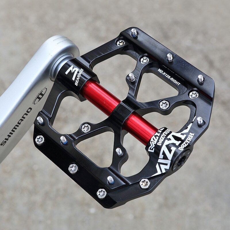MZYRH mountain bike pedal bicycle pedal aluminum alloy bearing Palin road bike folding car universal cross-border