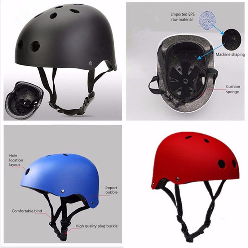 HiMISS bicicleta patinar Multi-deporte casco bicicleta ciclismo casco 2 tamaños para niños adultos