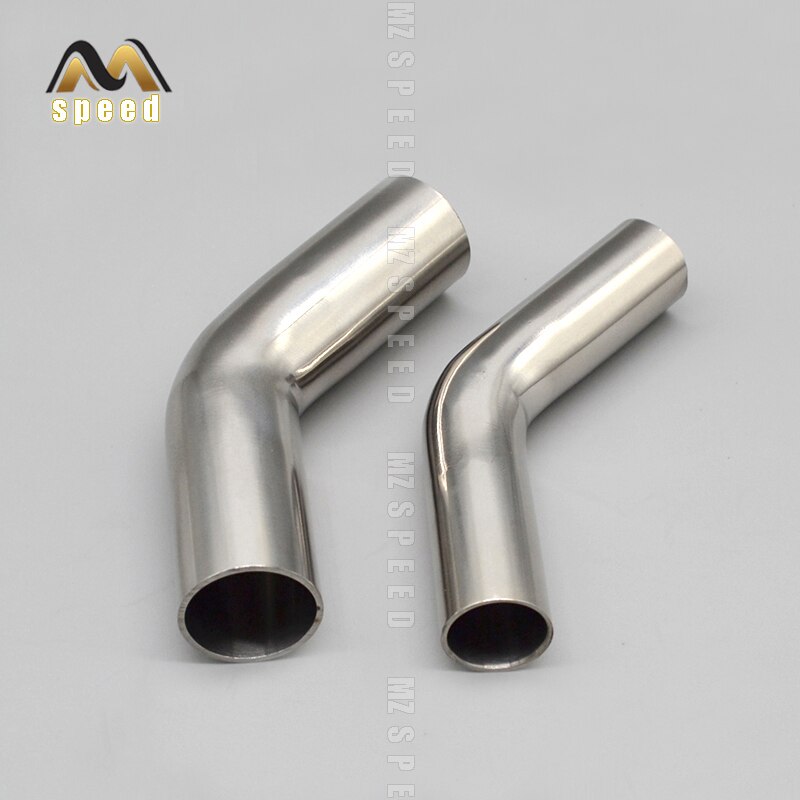 304 stainless steel sanitary grade Y type three-way welded pipe universal exhaust pipe welded muffler connection pipe fitting