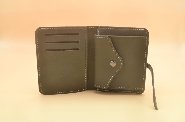 DIY small women folded wallet PVC template sewing pattern set