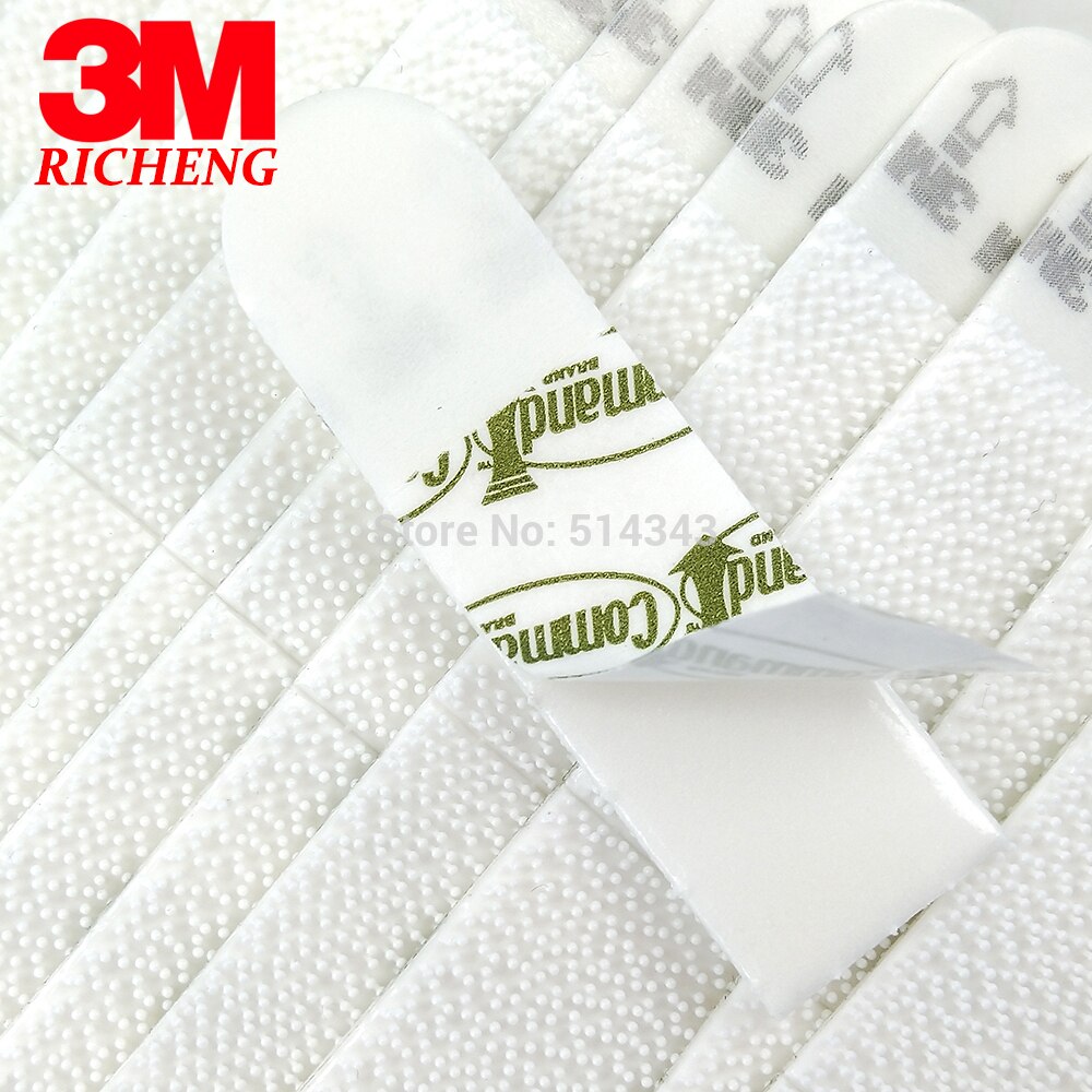 48pcs Small 3M Command Picture Hanging Strips Command Damage-Free Strips Command Inter Locking Faster Brand