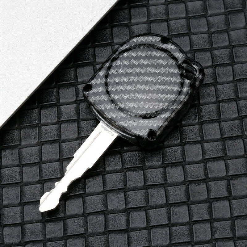 Funda de llave de ABS de carbono con 2 botones para Suzuki SX4 Swift Grand Vitara Liana, accesorios de coche