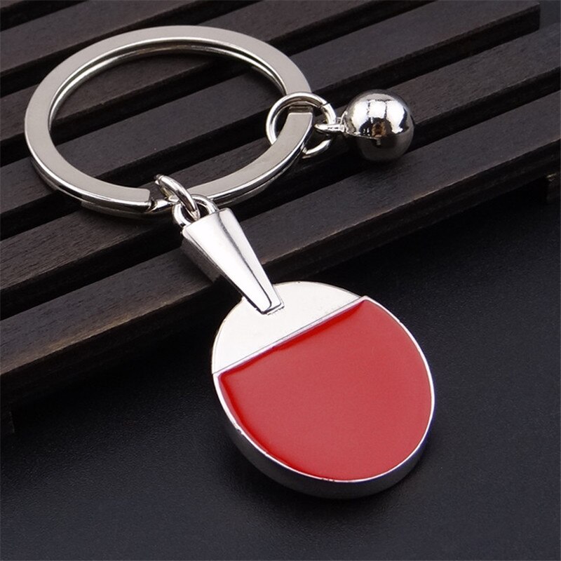 Sport Ping-Pong Table Tennis Ball Badminton Bowling Ball Keychain Key Chain Keyring Key Ring Souvenir