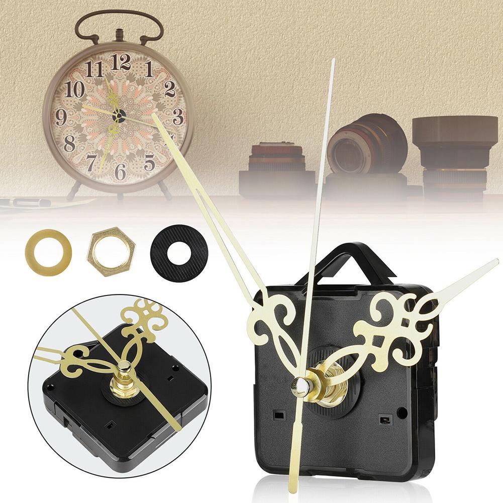 1 stuk kwarts wandklok bewegingsmechanisme spindel goud kit set benodigdheden wijzers diy gereedschap  p1 j 0