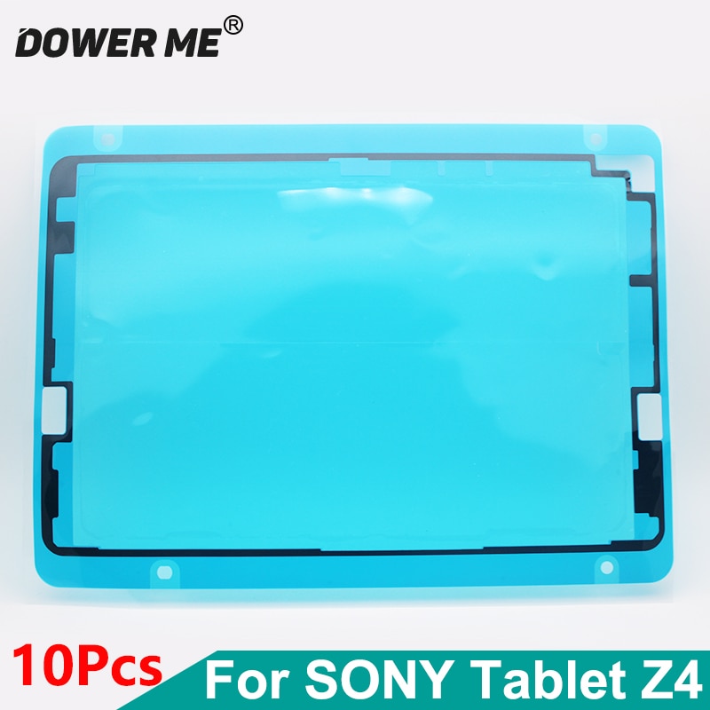 Dote Me 10 Pçs/lote Frente Quadro Adesivo Adesivo de Tela Lcd À Prova D' Água Para Sony Tablet Xperia Z4 SGP771 SGP712