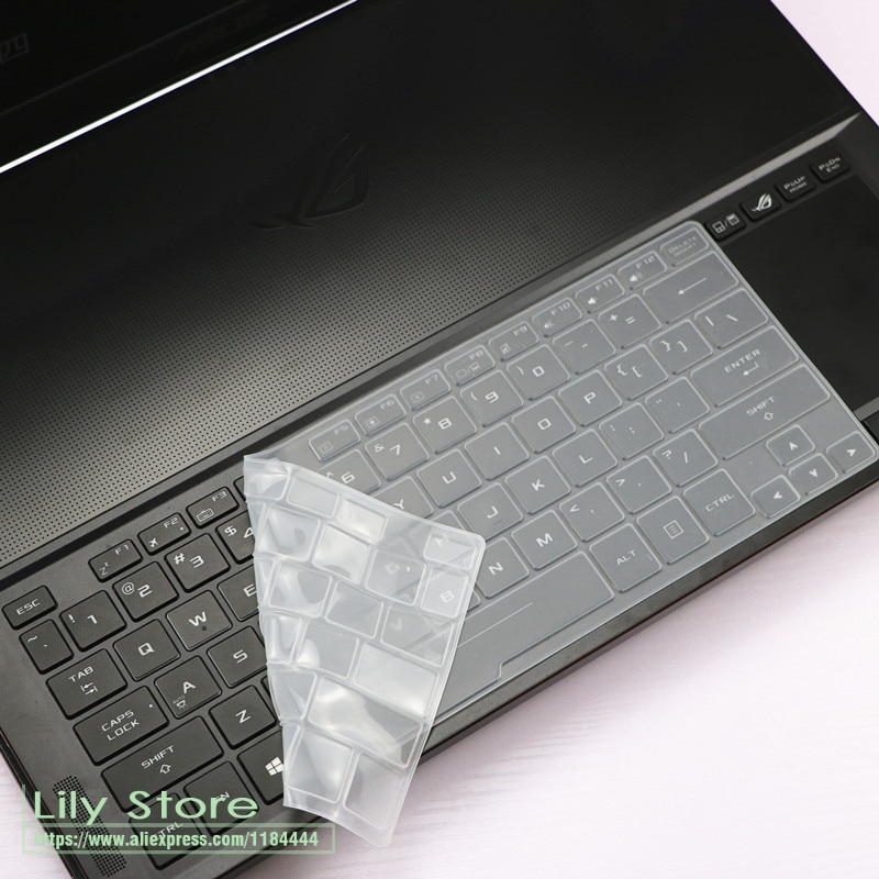 Siliconen Toetsenbord Cover laptop Skin Voor asus ROG Zephyrus S GX501GI GX501GS GX501 asus GX531 GX531GS notebook 15.6 inch