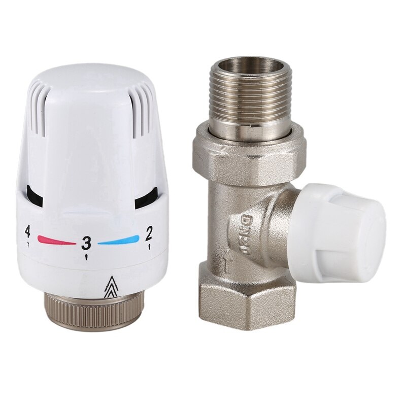 Thermostatisch rechte kraan 1/2'x 15 mm -Online bij