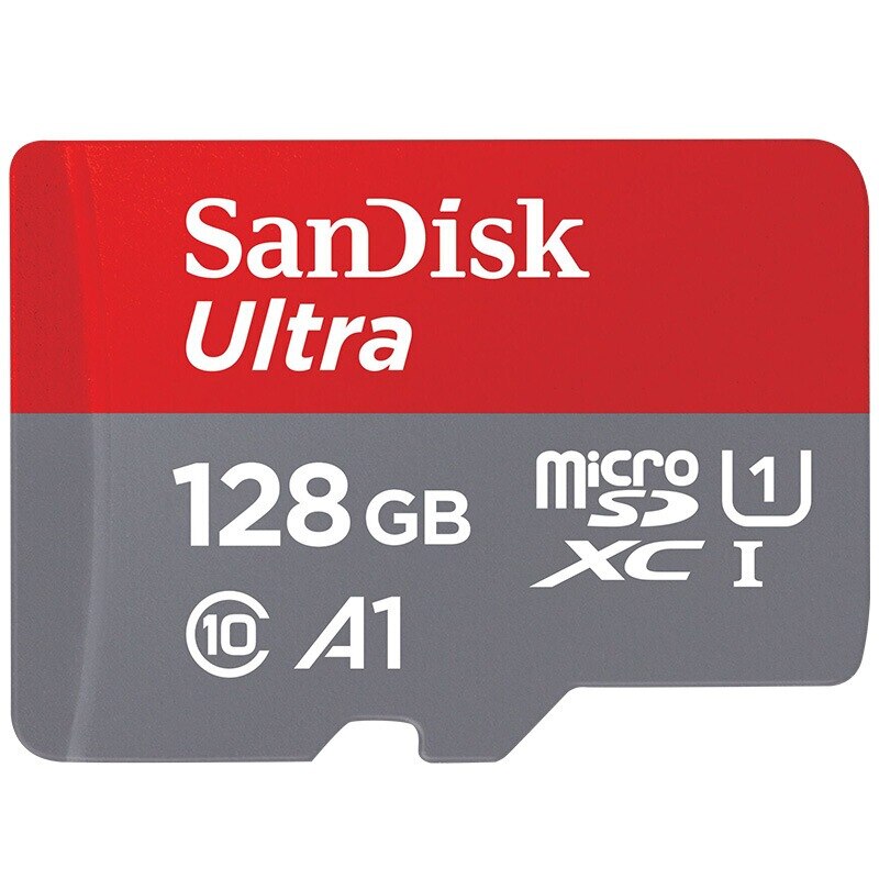 SanDisk karta MicroSD 128GB 256GB 512GB karta pamięci SDHC/SDXC 32GB 64GB karta Class10 TF dla smartfonów drony monitorowanie wideo: Ultra 128GB A1