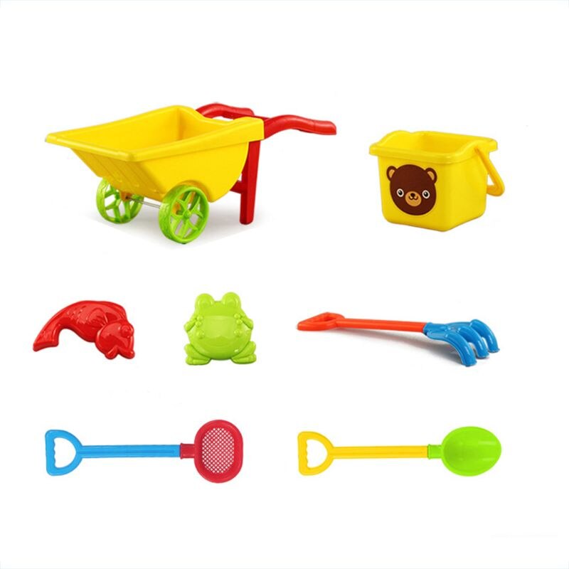 Beach Toys for Kids 4-9pcs Baby Beach Game Toy Children Sandbox Set Kit Toys: N