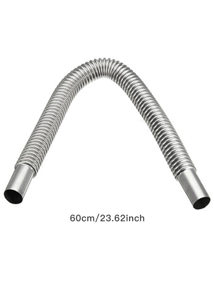 Type Car Diesel Heater Exhaust Pipe Stainless Steel Parking Heater Fuel Tank Exhaust Pipe Air Heater Tank Car Accessories