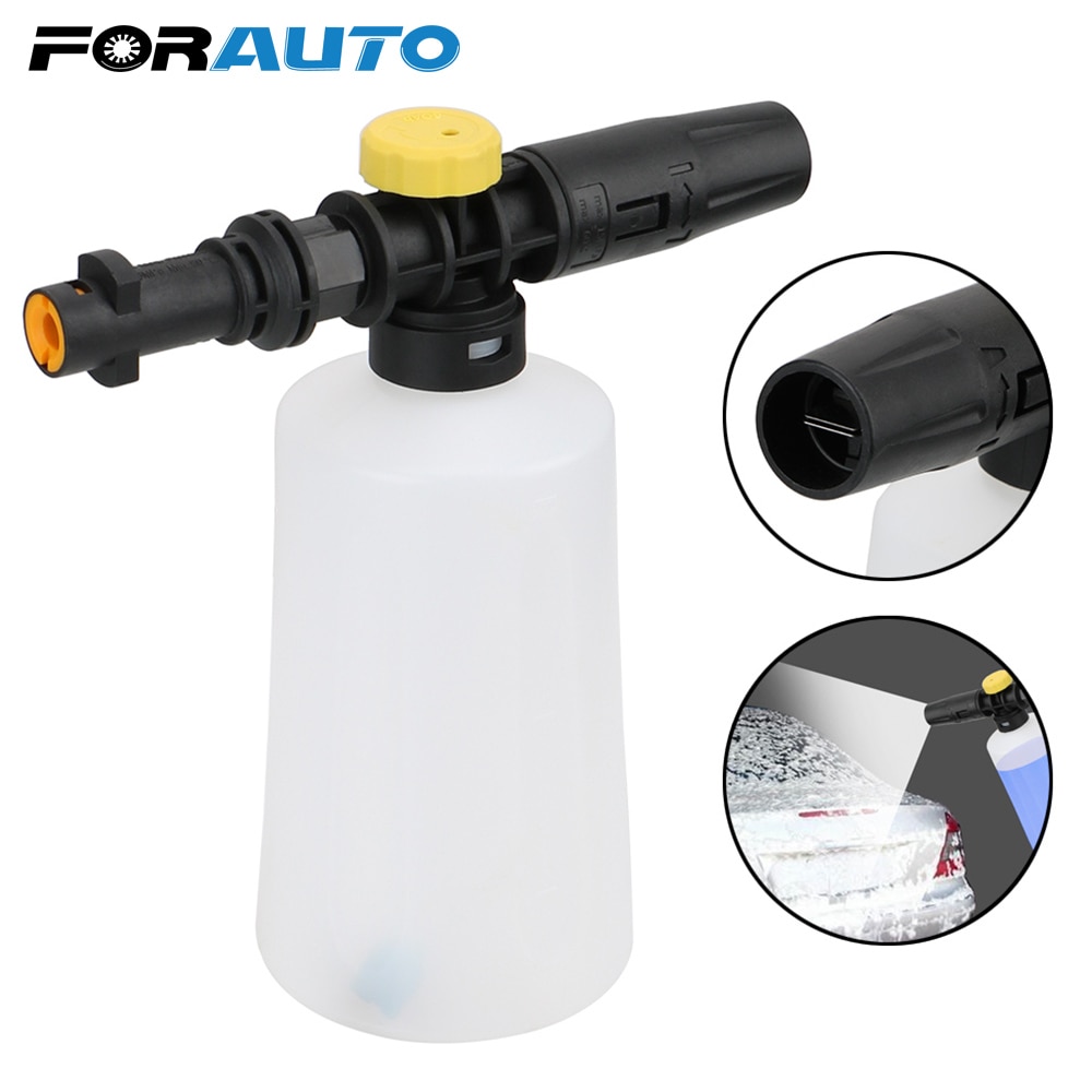 750ML Car Soap Foam Generator High Pressure Washer Adjustable Sprayer Nozzle Lance For Karcher K2 K3 K4 K5 K6 K7 Car Accessories