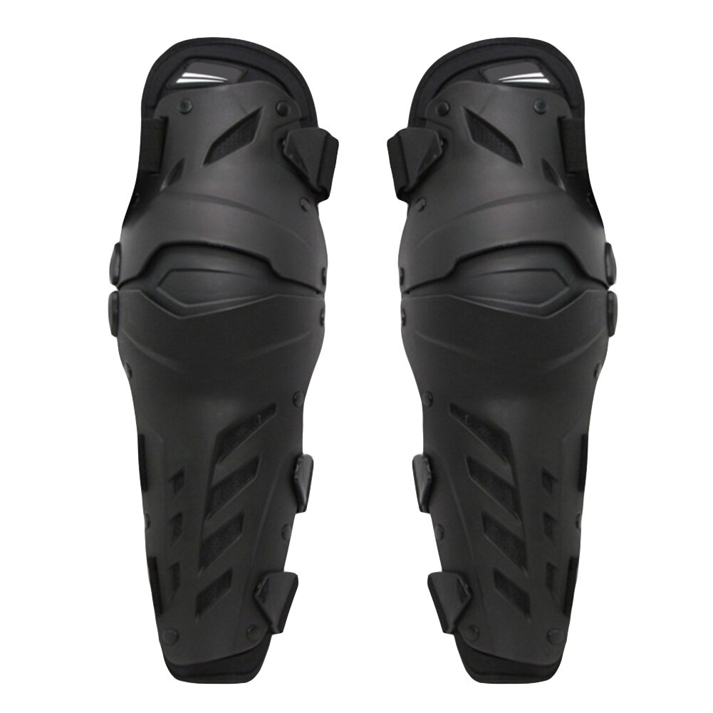 1 Pair Motorcycle Knee Protector Protective Gear Knee Guards Kit Kneepad Free Riding Thickening Protection Moto Accessories: Black