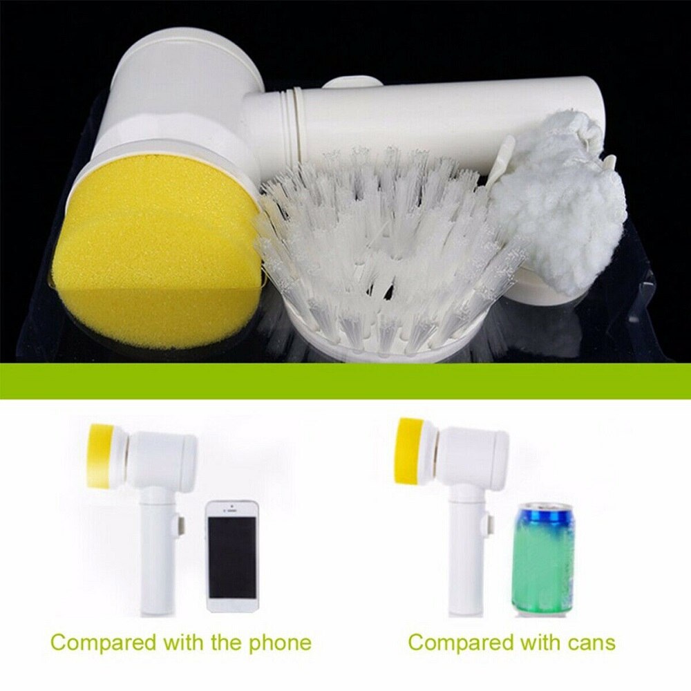 Cepillo de limpieza eléctrica de mano para baño y bañera, trapos de limpieza de cocina, herramientas de limpieza del hogar
