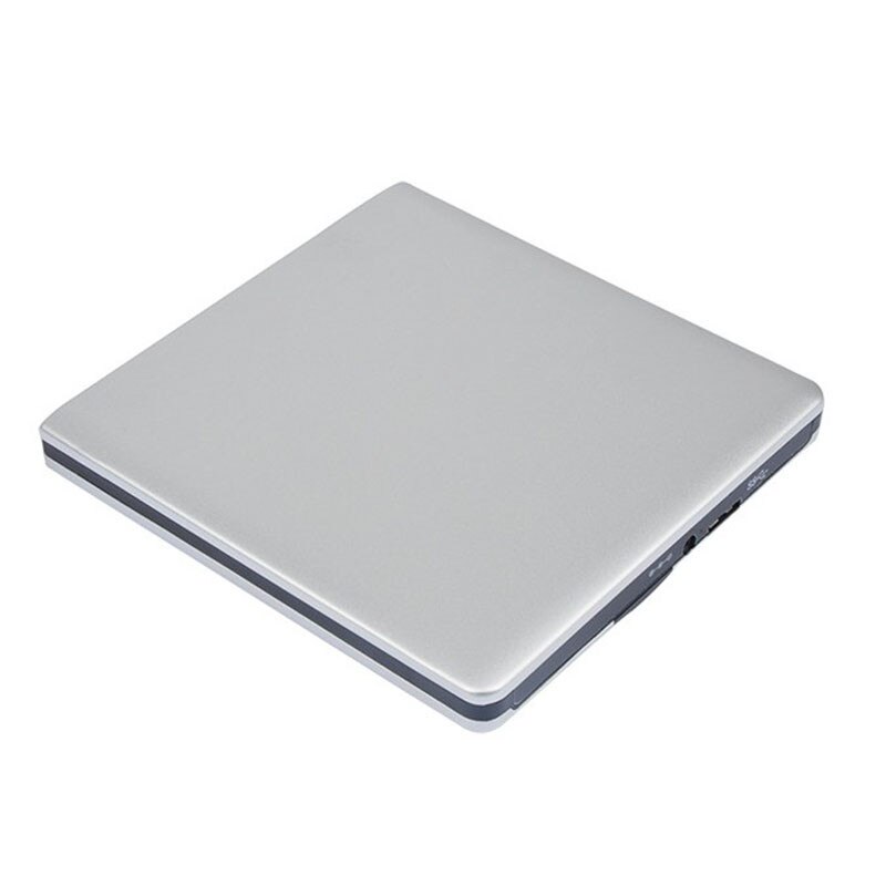 Extern dvd-brännare usb 3.0 mobil extern stationär bärbar dator hårddisk aluminiumlegering byte röd