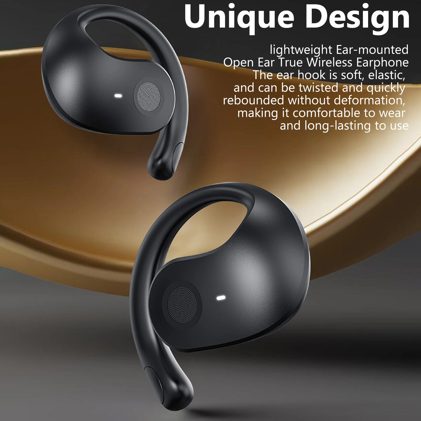 Nuevos auriculares inalámbricos OWS, auriculares Bluetooth con micrófonos, auriculares con sonido estéreo HiFi, auriculares con Control de botón para xiaomi Iphone
