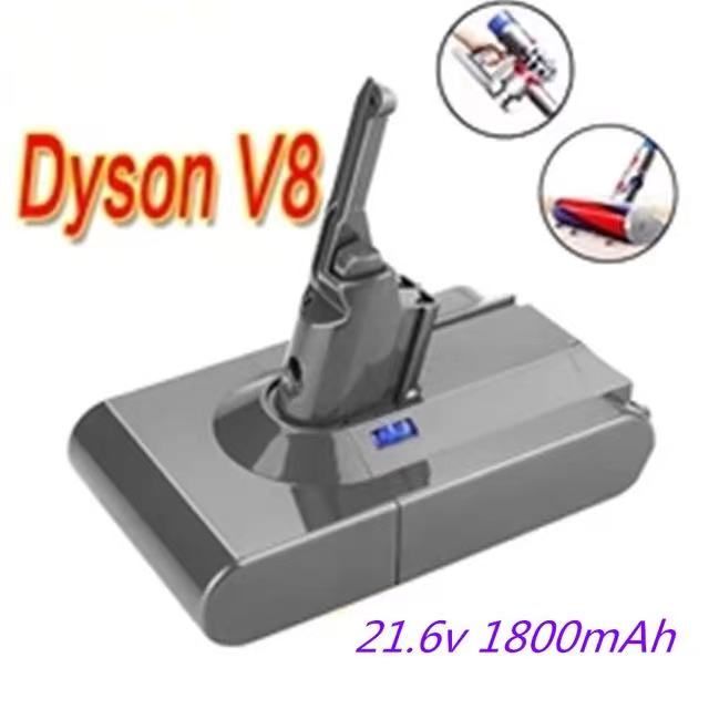 2022 nuova batteria da 98000mAh 21.6V per batteria ricaricabile aspirapolvere Dyson V8 assoluto/soffice/animale/Li-ion: Oro
