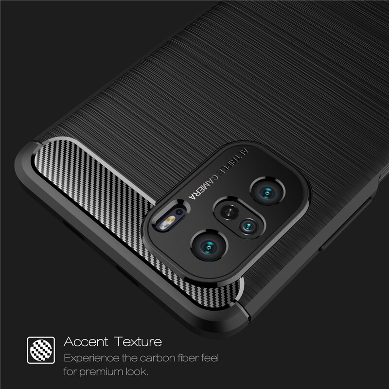 Carbon Case Voor Xiaomi Poco F3 Fiber Cover Shockproof Armor Beschermende Harde Case Voor Xiaomi Poco X3 Pro Cover Voor xiaomi Poco F3