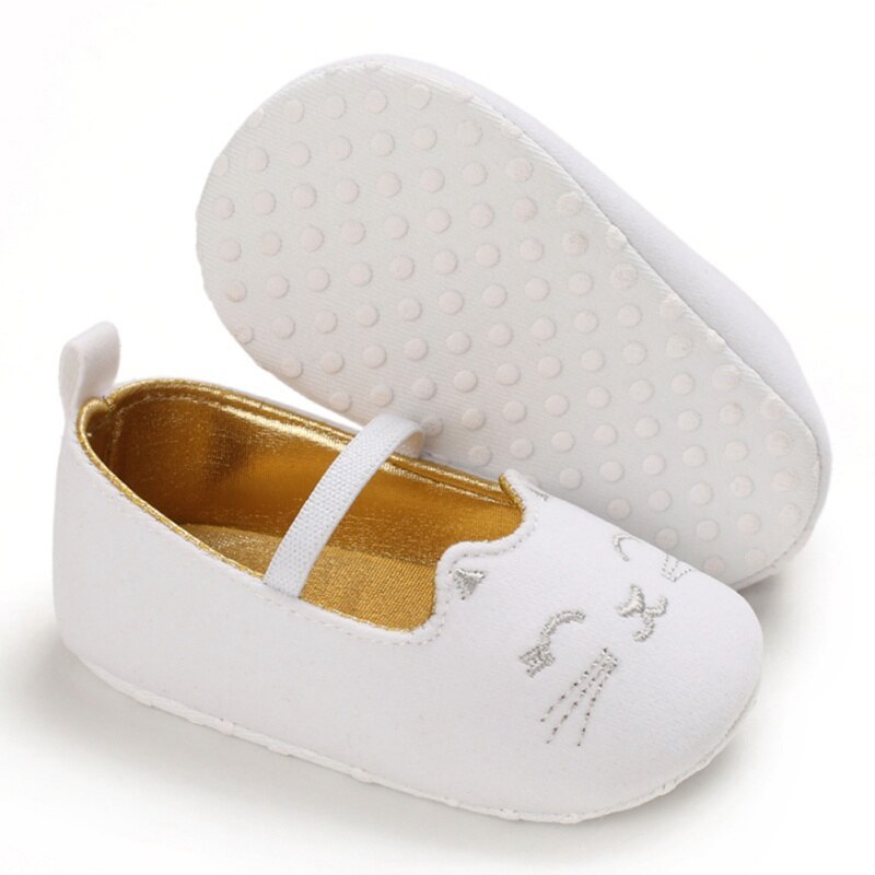 neugeborenen Baby Bogen Sandalen für Mädchen Sommer Neugeborenen Baumwolle Baby Mädchen Sandalen Strand Weichen Schuhe Prinzessin Sandalen: white / 7-12 Monate