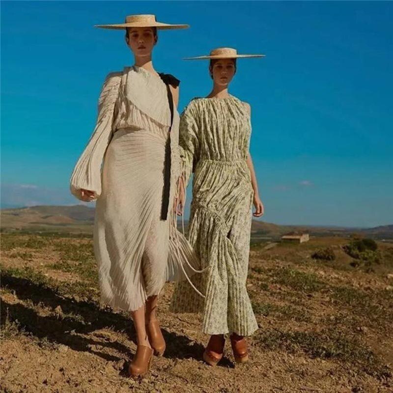 Oversized stråhat dame sommer solbeskyttelse sort patch stor strandhat