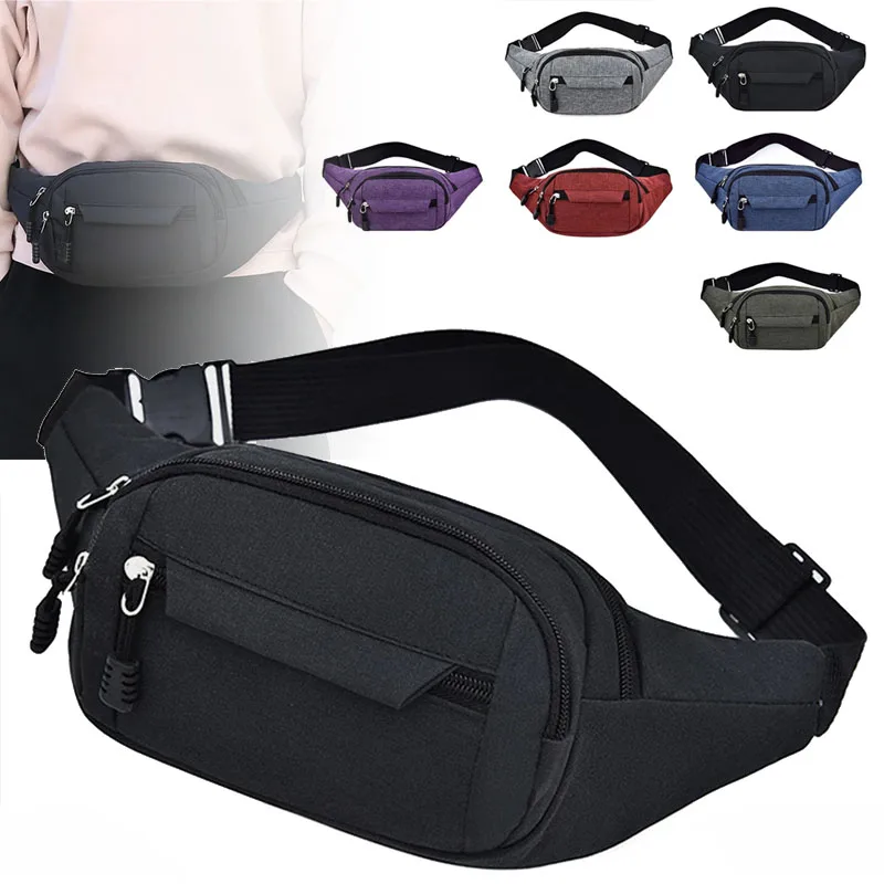 Mobile Waist Bag for Men Women Multifunctional Large Capacity Belt Bag Anti Splash Wear-resistant Construction Site Pochete