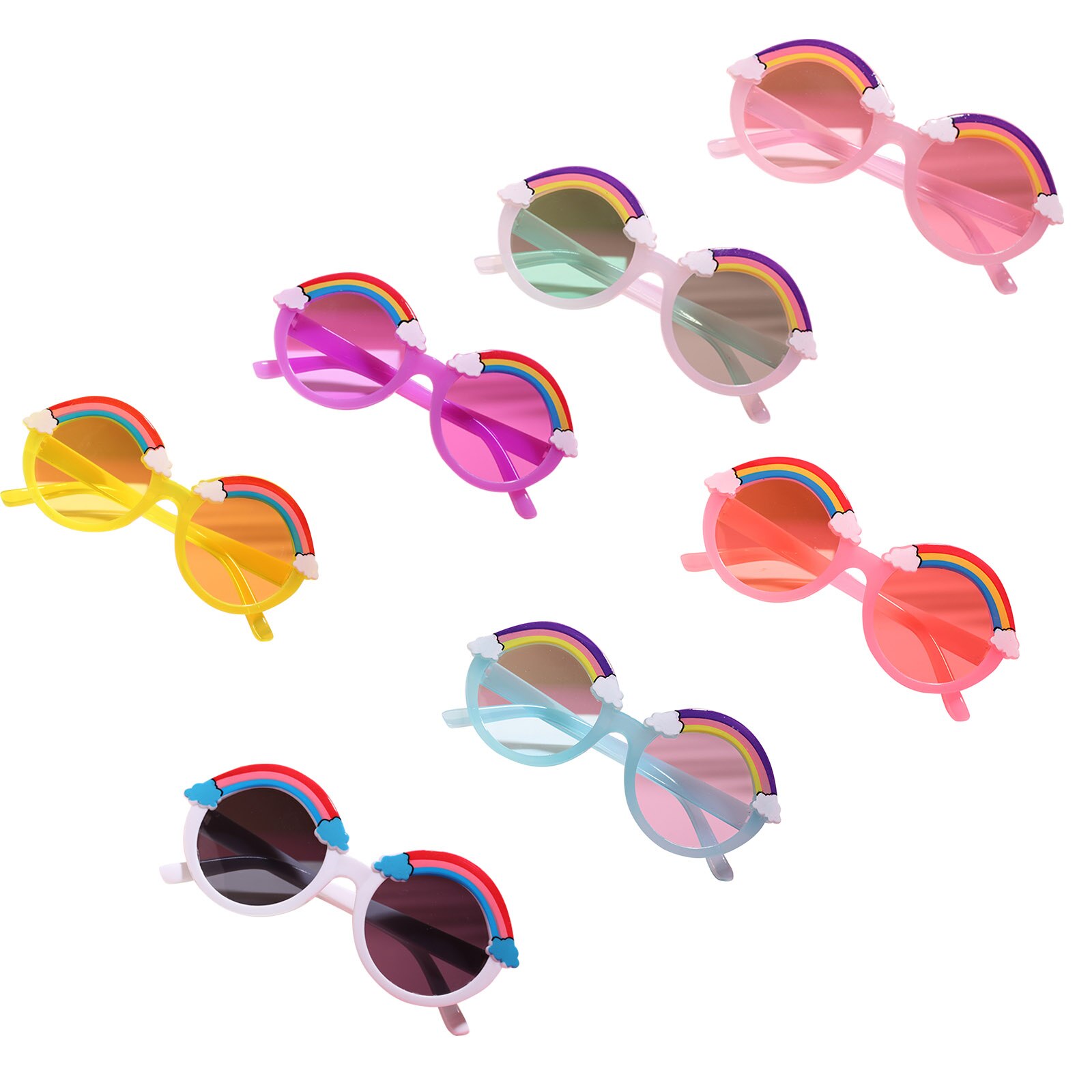 Kids Rainbow Pattern Beach Props for Boys and Girls