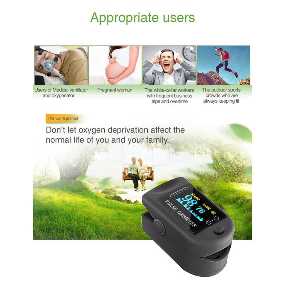 Oled Screen Display Oximeter Finger Oximeter Finger Pulse Oximetry Monitor Finger Pulse Oximeter Saturation Tester