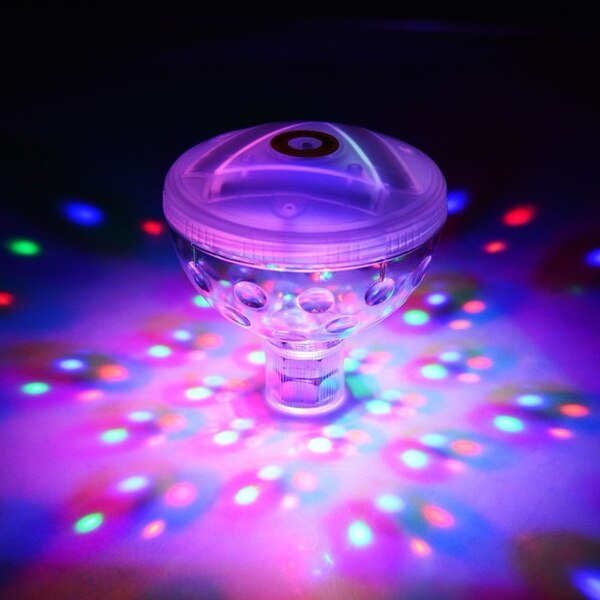 Floating Swimming Pool Light Underwater RGB LED Disco Light WaterProof