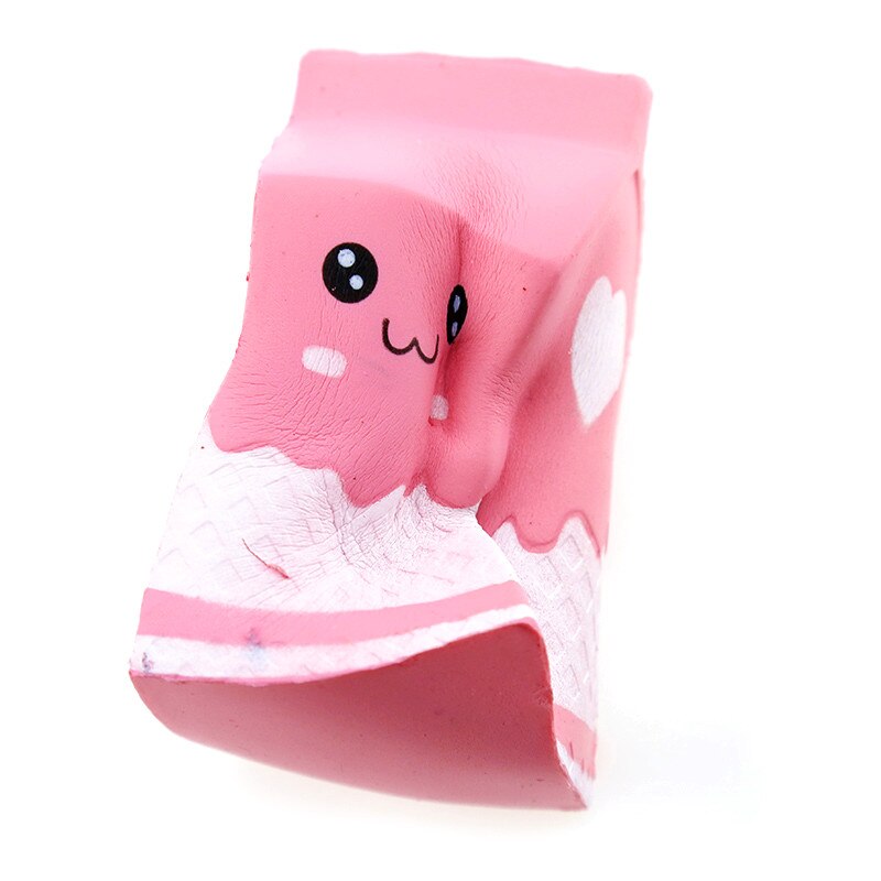 Langzaam opkomende squishy melkfles/blikje/doos knijp zacht speelgoed voor kinderen rol squishes pu schattig anti-stress speelgoed