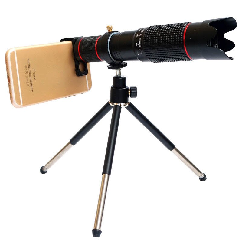 Bluetooth zoom teleskop mobiltelefon linser universal 4k hd 36x enkelt fokus optisk linse til iphone huawei kamera linse