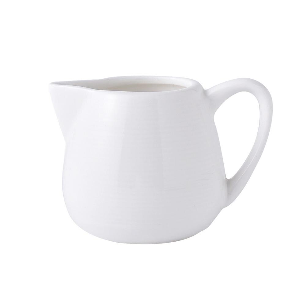 Japanischen Milch Krüge mit Griff Scharf Adler Mund Aufschäumen Topf Kaffee Behälter Porzellan matt Glasierte Oberfläche Soße Tasse