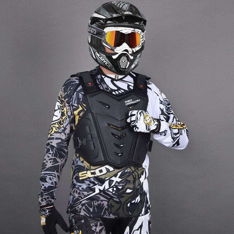Motorrijder Racing Beschermende Kleding, Anti-Impact Armor Pak, Anti-Fall Racing Borst Armor, off-Road Armor, Hoge Armor