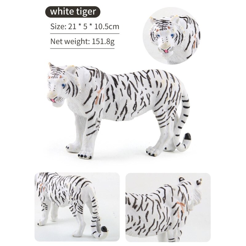 B2EB Realistisch Uitziende Beeldjes Bos Dieren Modellen Miniatuur Cake Decor