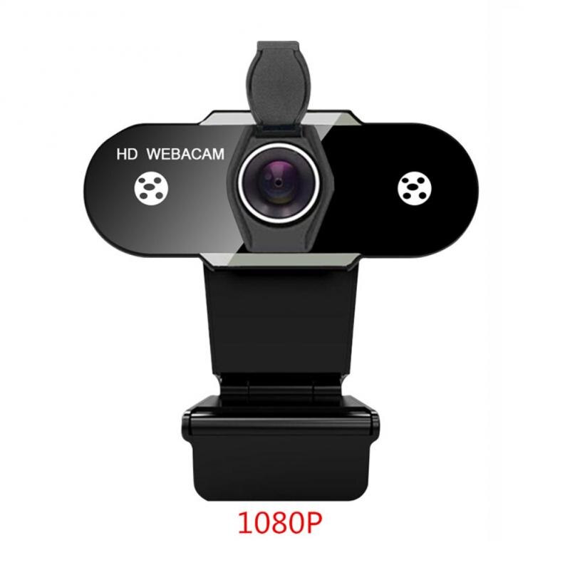 Cámara Web 2K/1080P/720P/480P HD, cámara Web con micrófono giratorio para PC de escritorio, minicámara Web para ordenador, grabación de vídeo, 1 Uds.: 1080P no auto focus