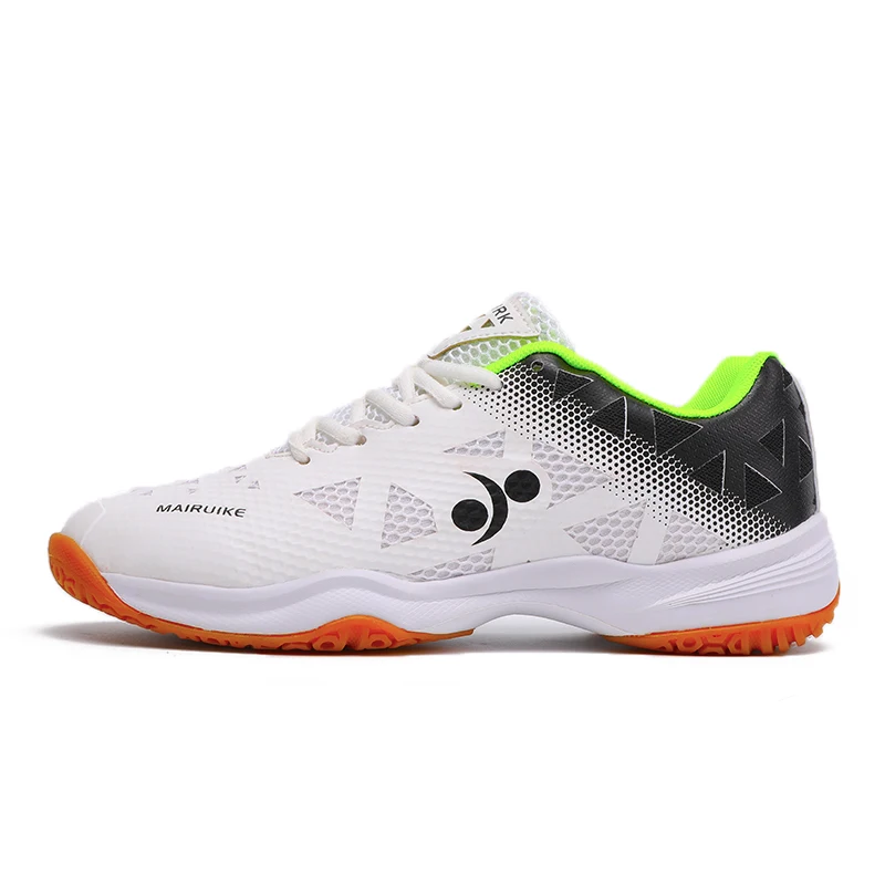 Mannen Badminton Schoenen Tafeltennis Schoenen Slijtvast Ademende Sneakers Antislip Originele Volleybal Schoenen: Licht Groen / 36
