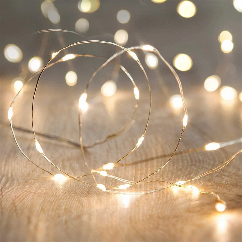LED Lichterkette Lichter, Glühwürmchen Lichterketten Bastel lichter warmweiß LED Lichterkette Lichterketten Heimat Festival Dekorationen