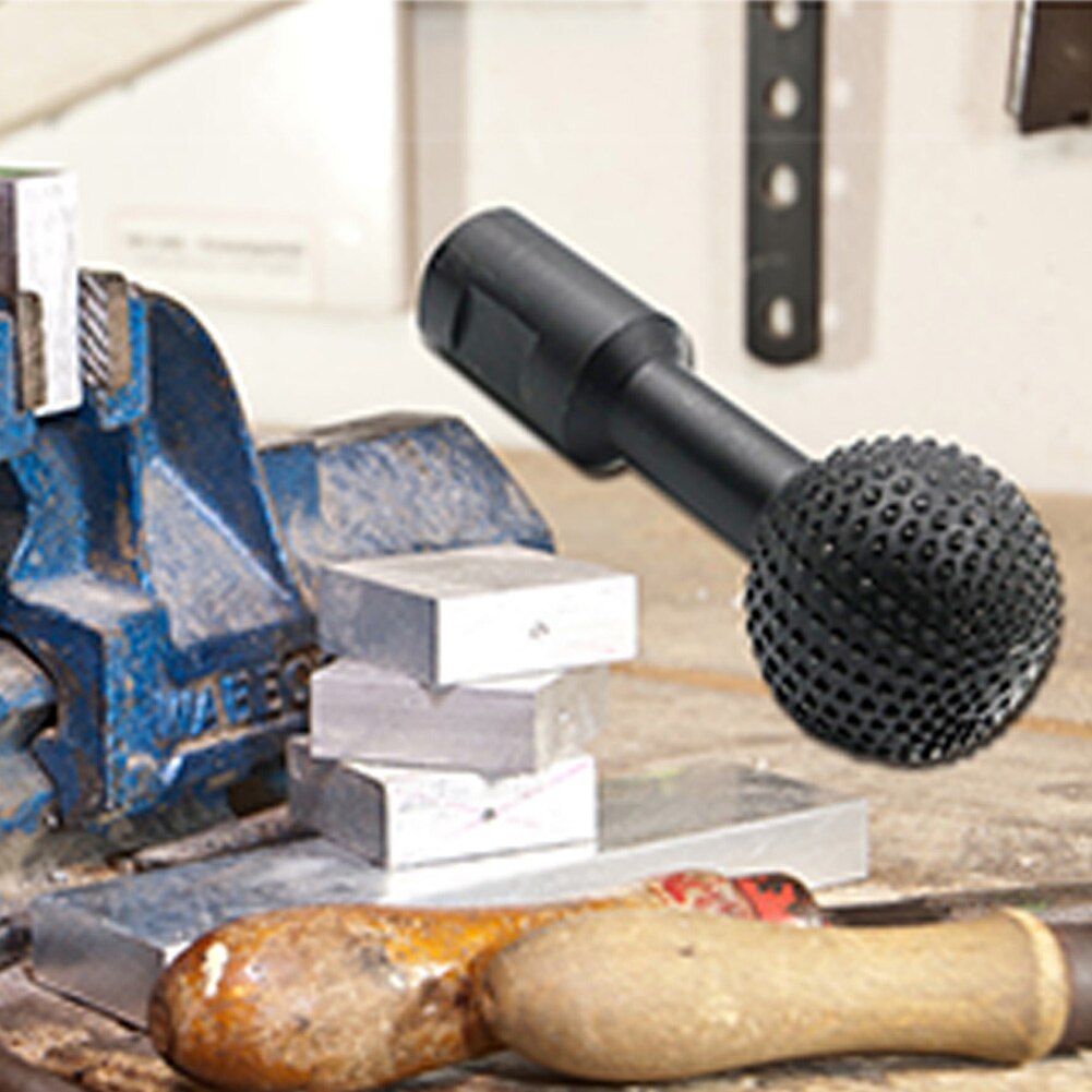Rotary File Steel Wood Carving Grinding Head Electric Ball-shape Milling Cutter for Woodworking Angle Grinder Hand Tool