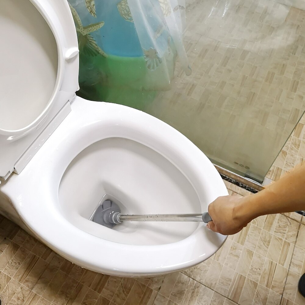 Afløb tilstoppet mudderværktøjer kraftfuld toilet stempel sneglerenser til badeværelse køkkenvask