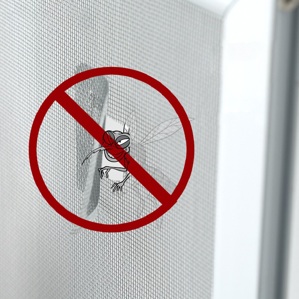 Fönsterreparation band screening anti-insekt fluga insekter dörr mygga klibbig lapp för hushållssäkerhet tillbehör
